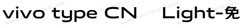 vivo type CN简 Light字体转换